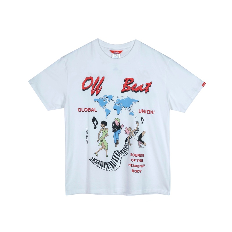 Jungles GLOBAL UNION TEE (White) M