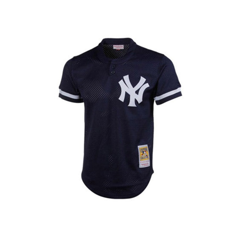NEW YORK YANKEES Authentic Mitchell & Ness 1995 Don Mattingly # 23 Cooperstown Collection Throwback Mesh Batting Practice Jersey m