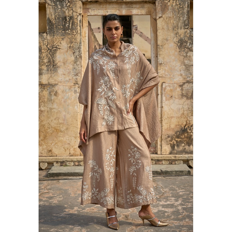 Antique Embroidered Tunic Set XXS