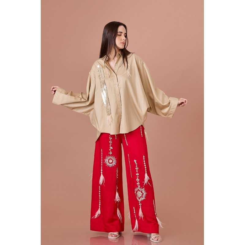 Big Mat Sequins Shirt XS