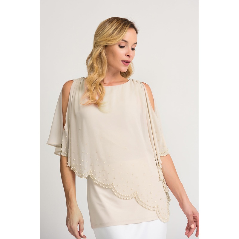 Joseph Ribkoff Champagne Tunic Style 202362 4
