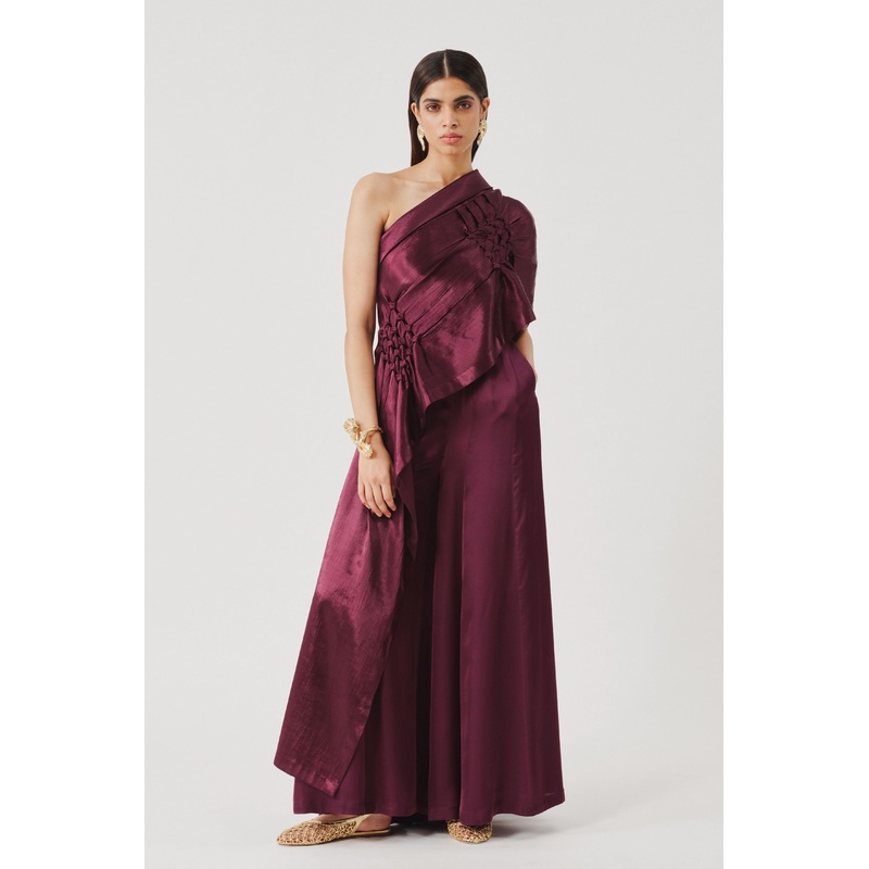 Pisa Burgundy Top XS