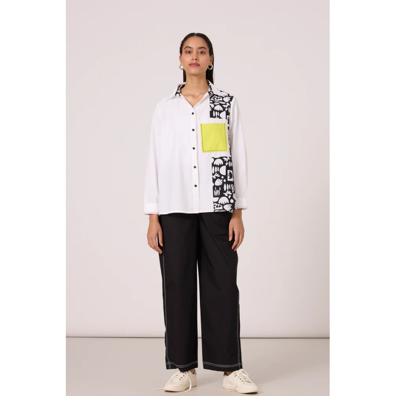 Rylan Bright White Shirt XS