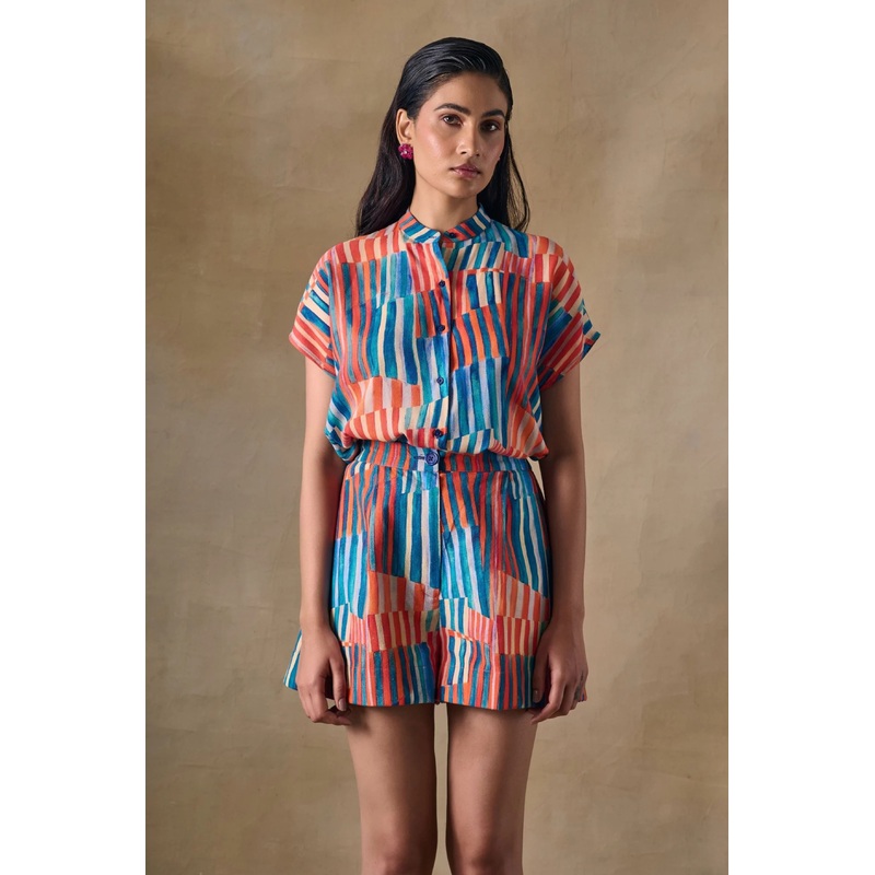 Asilah Stripe Co-ord Set XS