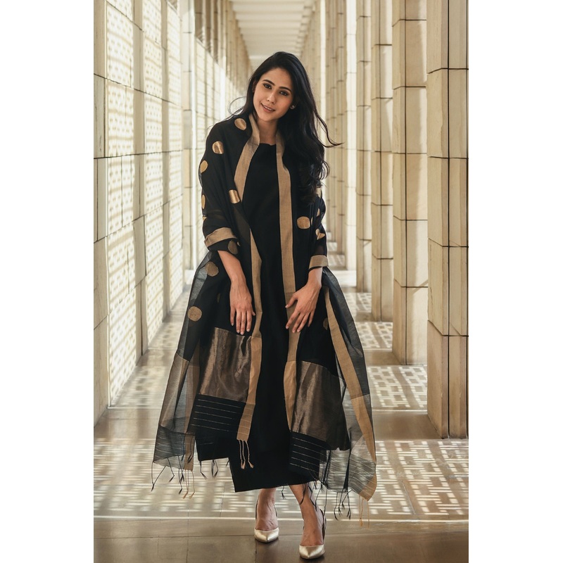 Black Ensemble Kurta XXS