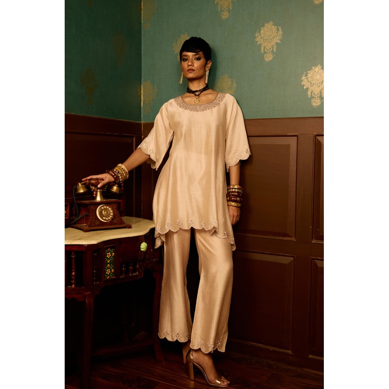 Blush Aura Kurta XS