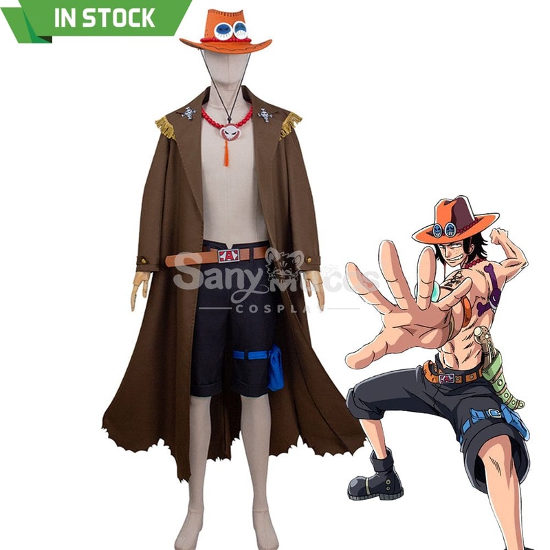 Anime One Piece Cosplay Ace Cosplay Costume