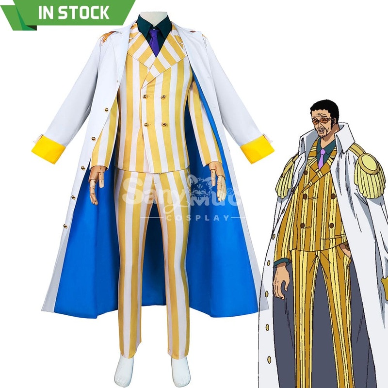 Anime One Piece Cosplay Borsalino Cosplay Costume