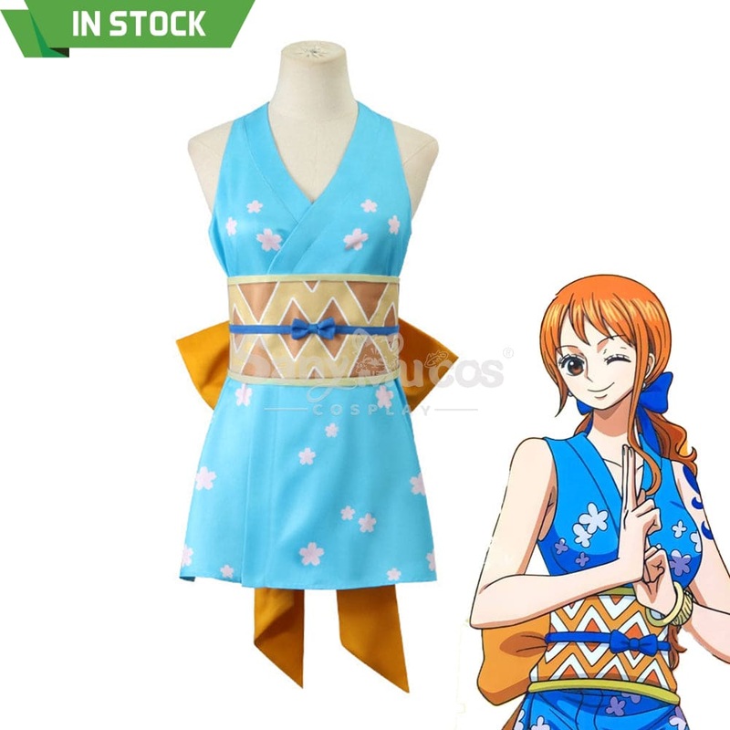 Anime One Piece Cosplay Nami Pajamas Cosplay Costume