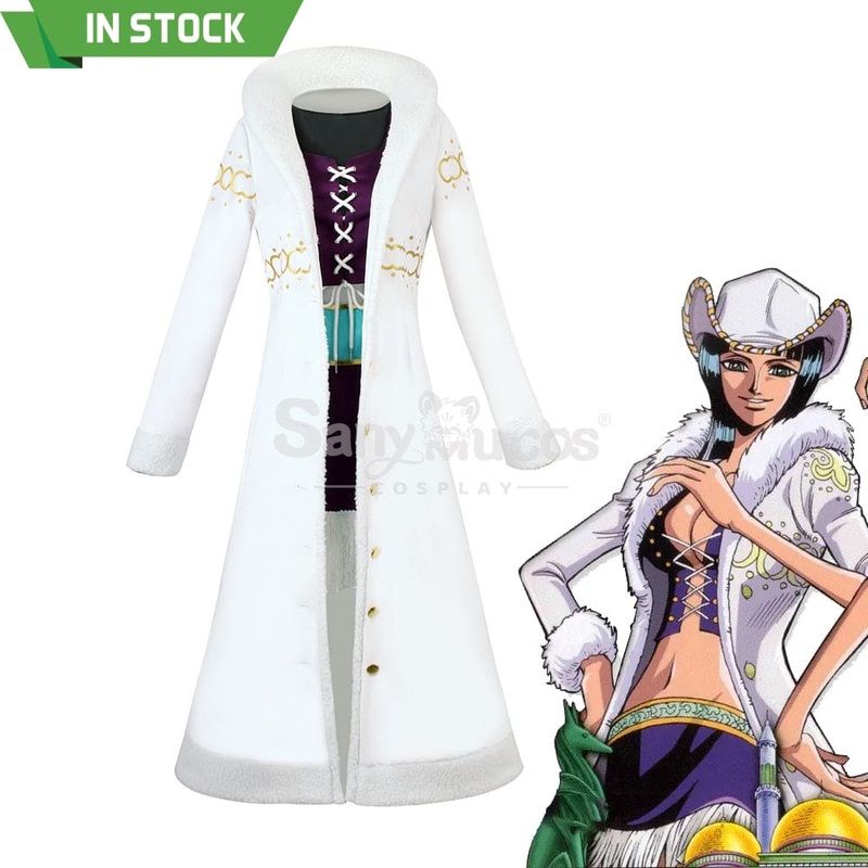 Anime One Piece Cosplay Nico Robin Trench Coat Cosplay Costume