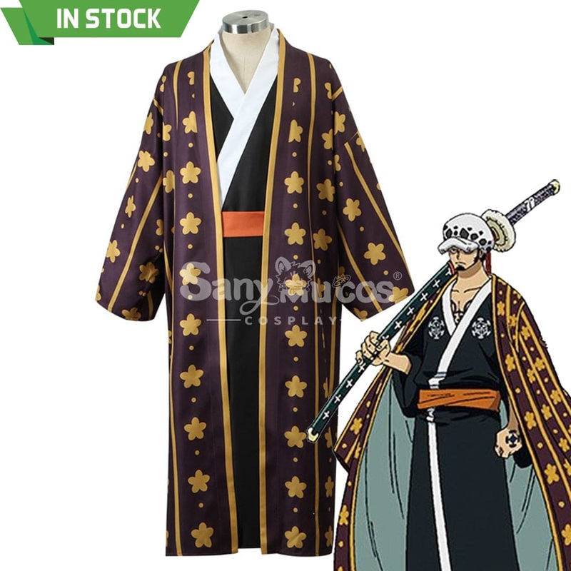 Anime One Piece Cosplay Trafalgar D. Water Law Cosplay Costume