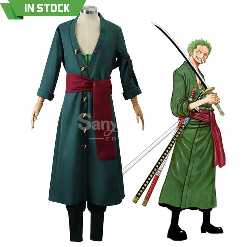 Anime One Piece Cosplay Zoro Wano Country Cosplay Costume