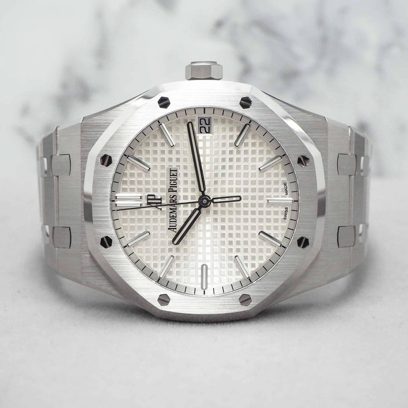 Audemars Piguet Royal Oak  Protective Film Applied 15500ST