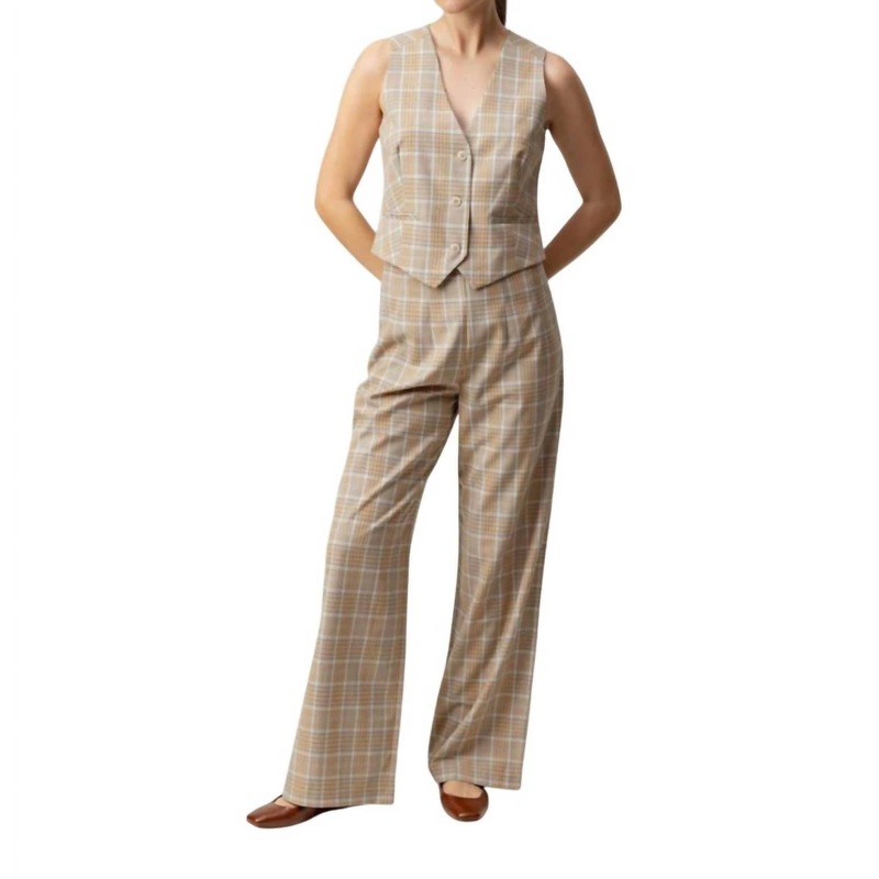 Iliana Pants In Taviara Plaid