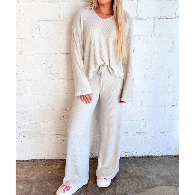 Zoey Pants In Oatmeal