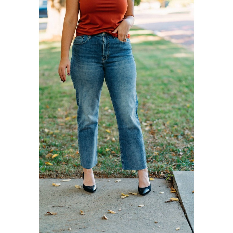 90’s Straight Leg Jeans In Mozzle