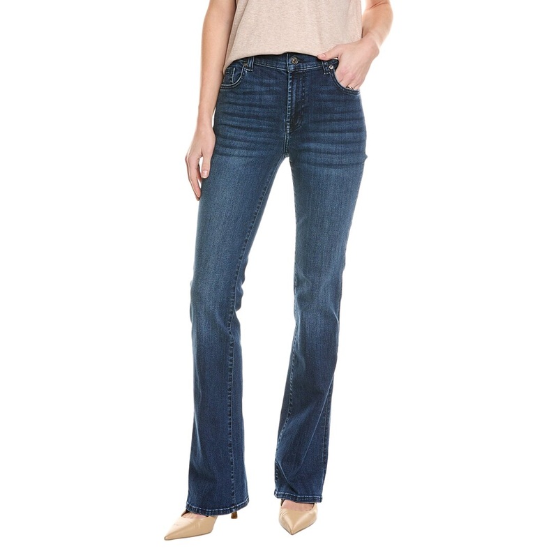 7 For All Mankind Classic Blue Bootcut Jean
