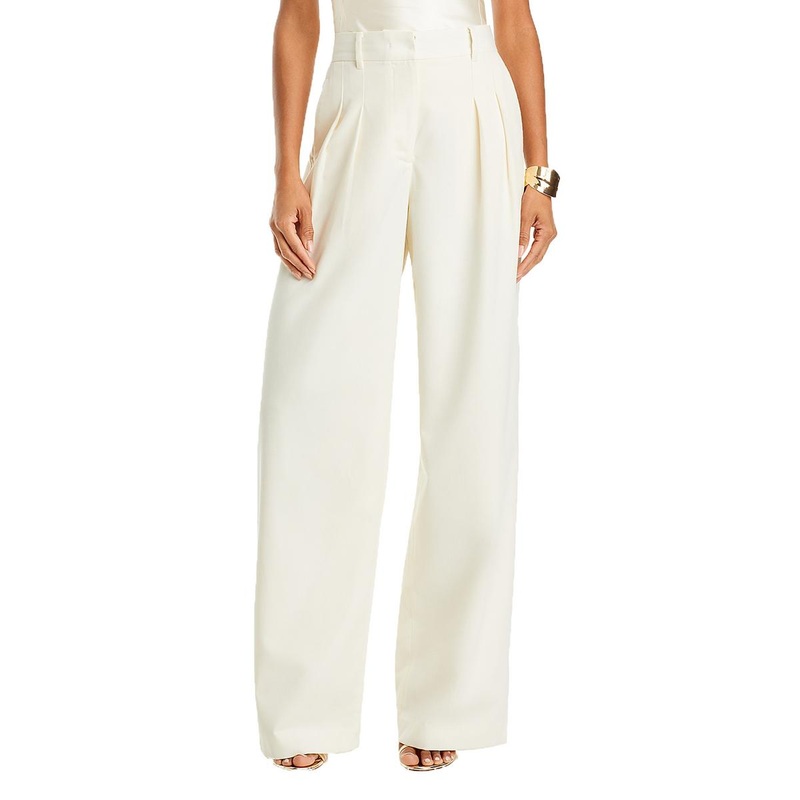 Adam Womens Pocket Wool Trouser Pants