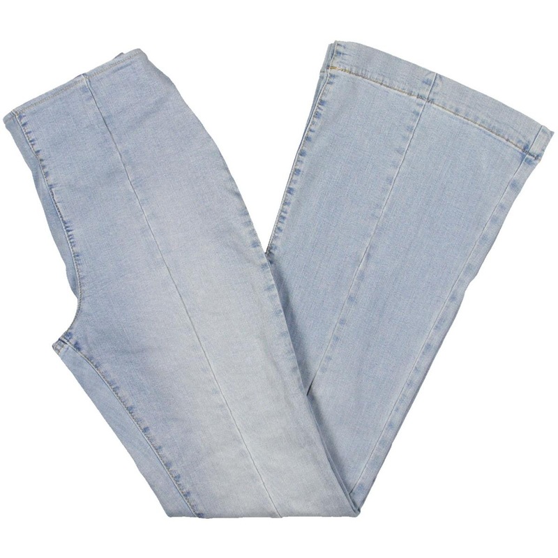 Womens Recycled Polyester High-Waisted Jeans
