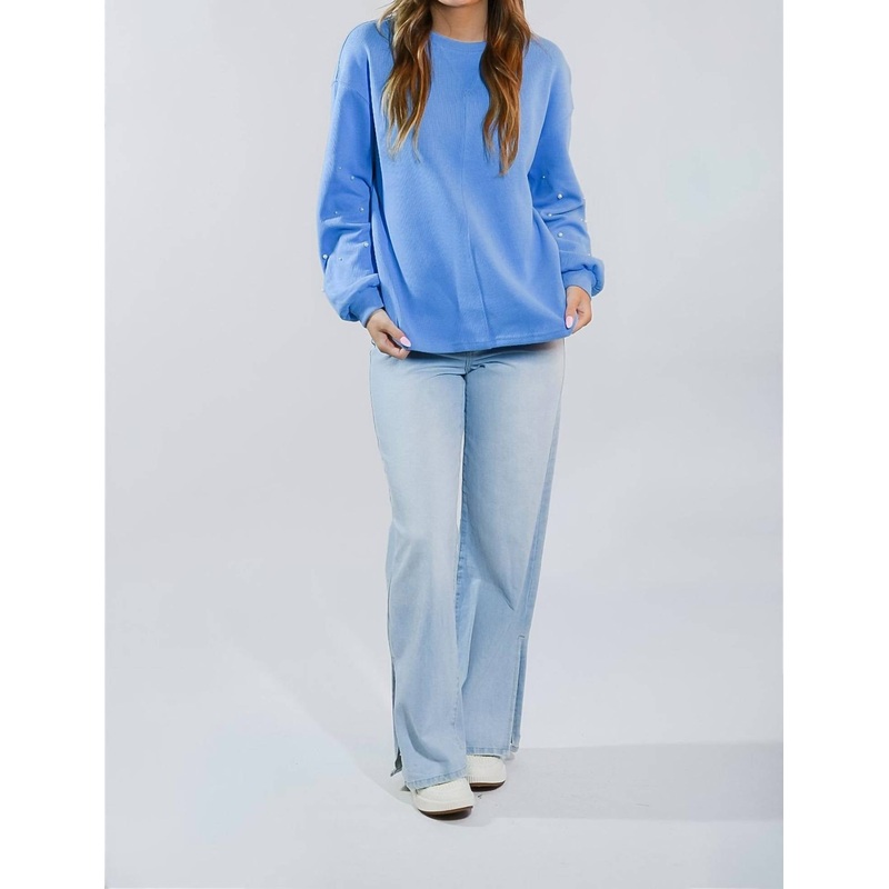 A Night In The City Jeans In Light Blue