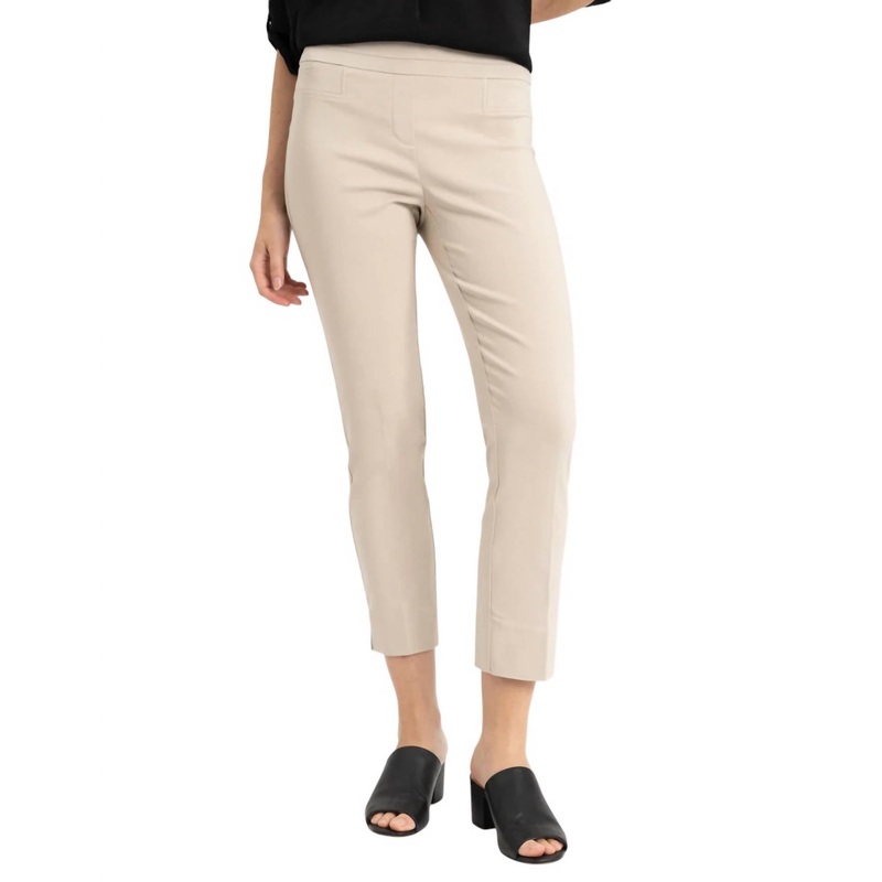 Woven Pants In Cashew