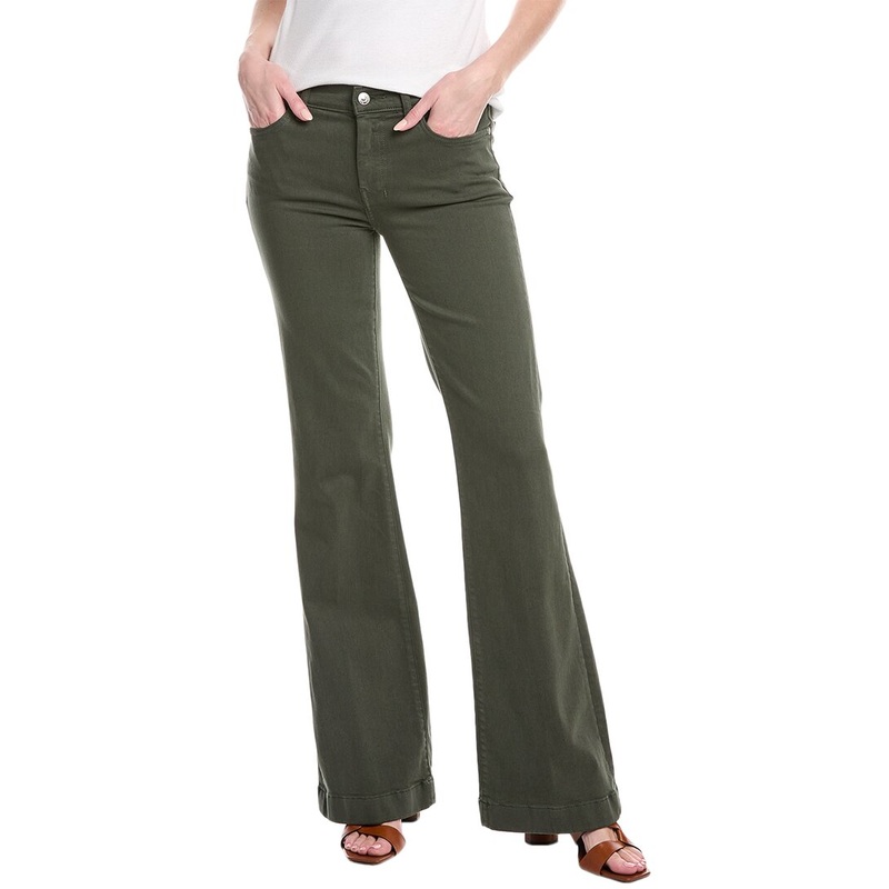 7 For All Mankind Dojo Army Flare Leg Trouser Jean