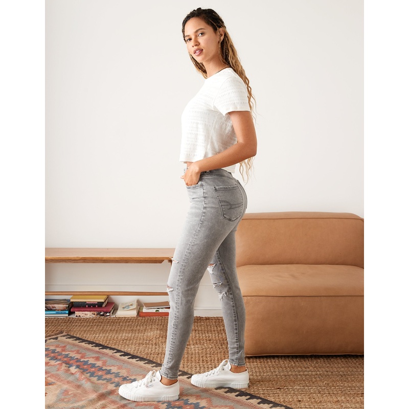 AE Ne(x)t Level Ripped High V-Rise Curvy Jegging