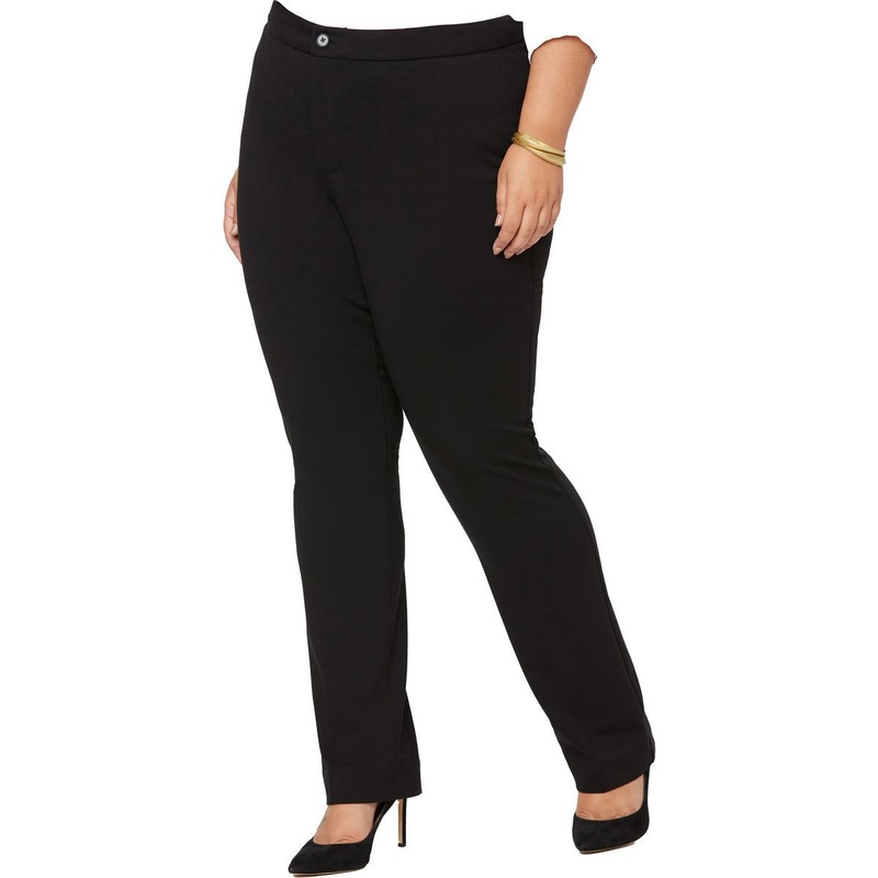 Womens Solid Viscose Trouser Pants SSL881759203191