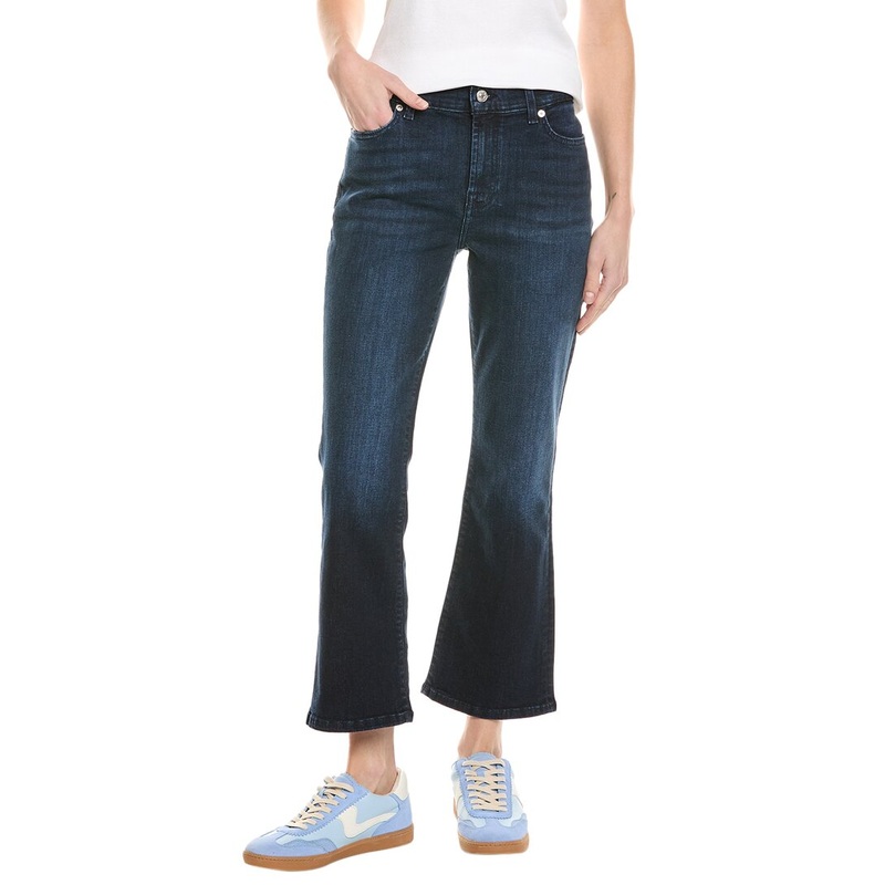 7 For All Mankind Daisy Atlas Ankle Boot Jean