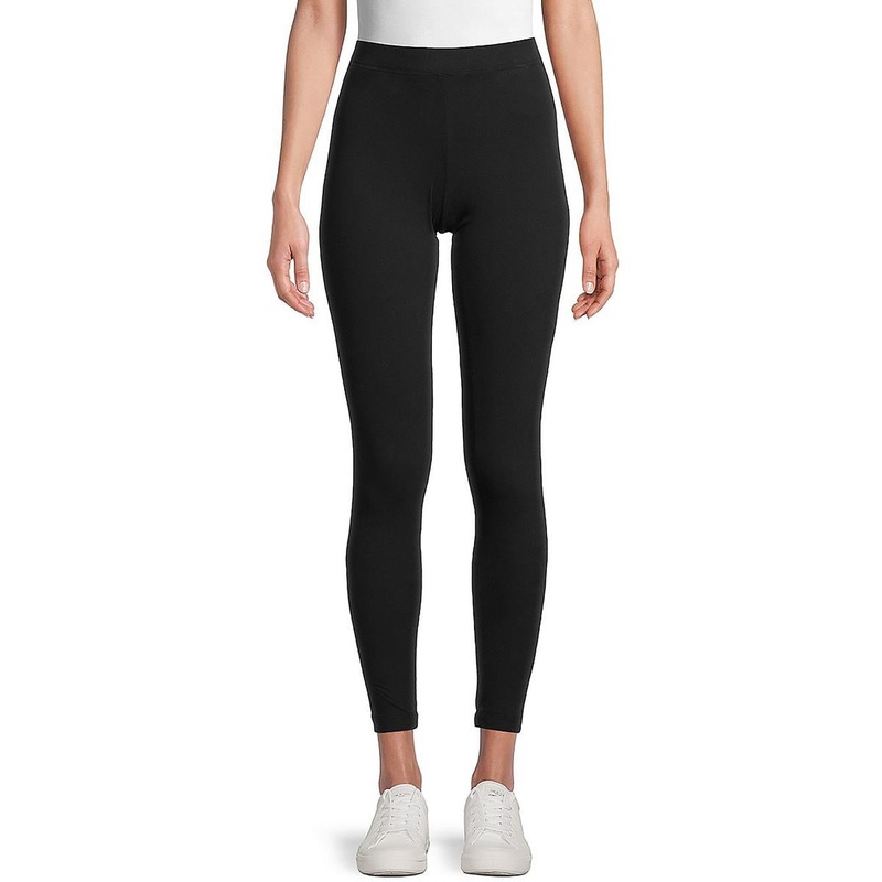 Womens Solid Cotton Stretch Leggings SSL881758892916
