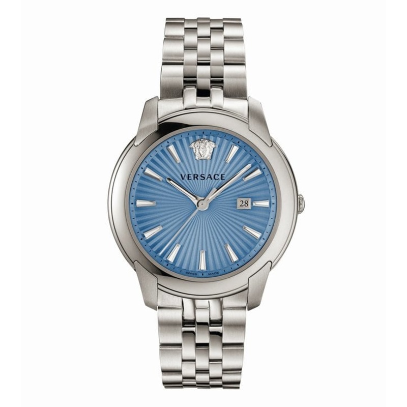 Versace V-Urban Light Blue Dial Men’s Watch VELQ00419