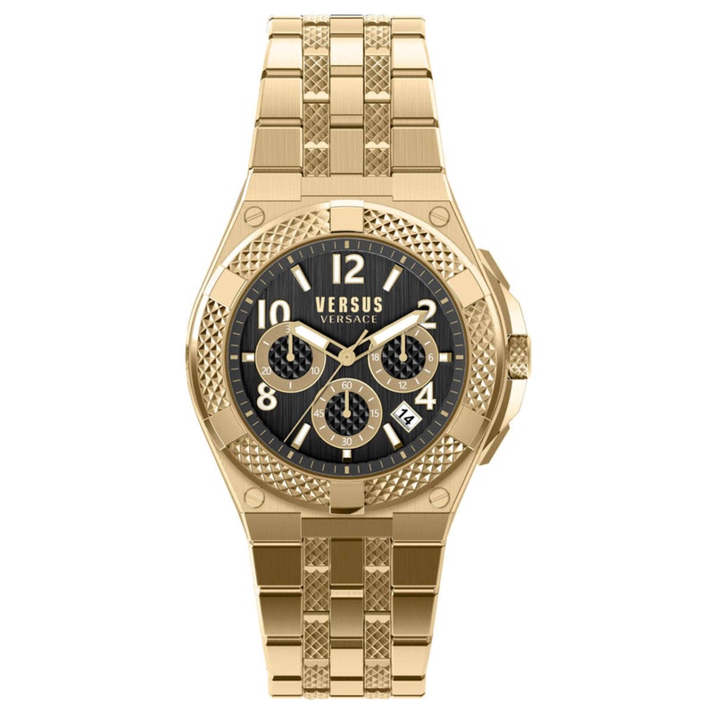 VERSUS VERSACE Tokyo Men’s Gold Chronograph Watch VSPEW0819