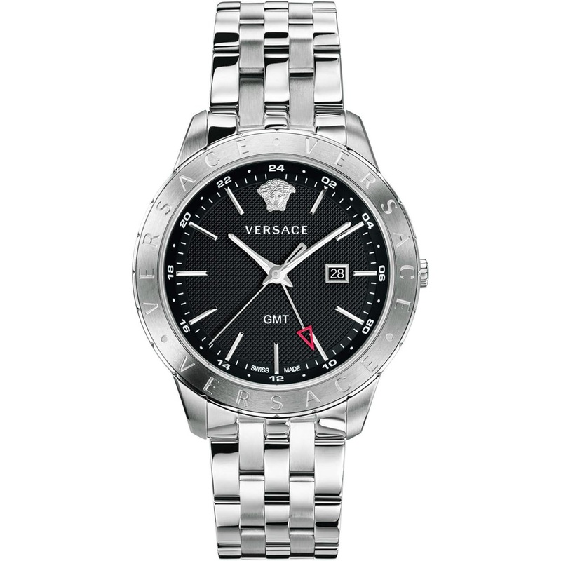 Versace Men’s Watch Univers GMT Black Bracelet VEBK00418