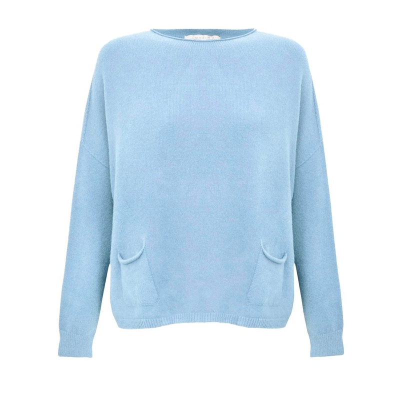 Amazing Woman Jodie Sweater In Crystal Blue