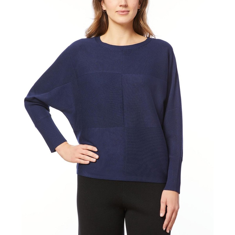 Womens Ribbed Viscose V-Neck Sweater SSL881758938549
