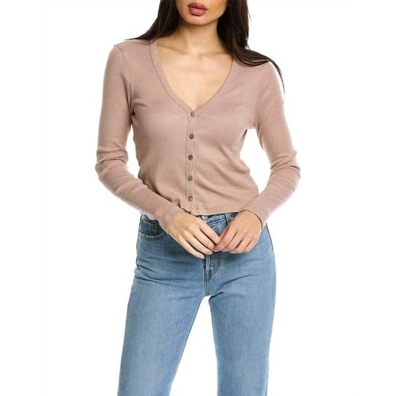 Zaria Shine Cardigan In Gild SSL881759303152