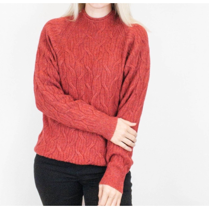 Amal Sweater In Raspberry Heather