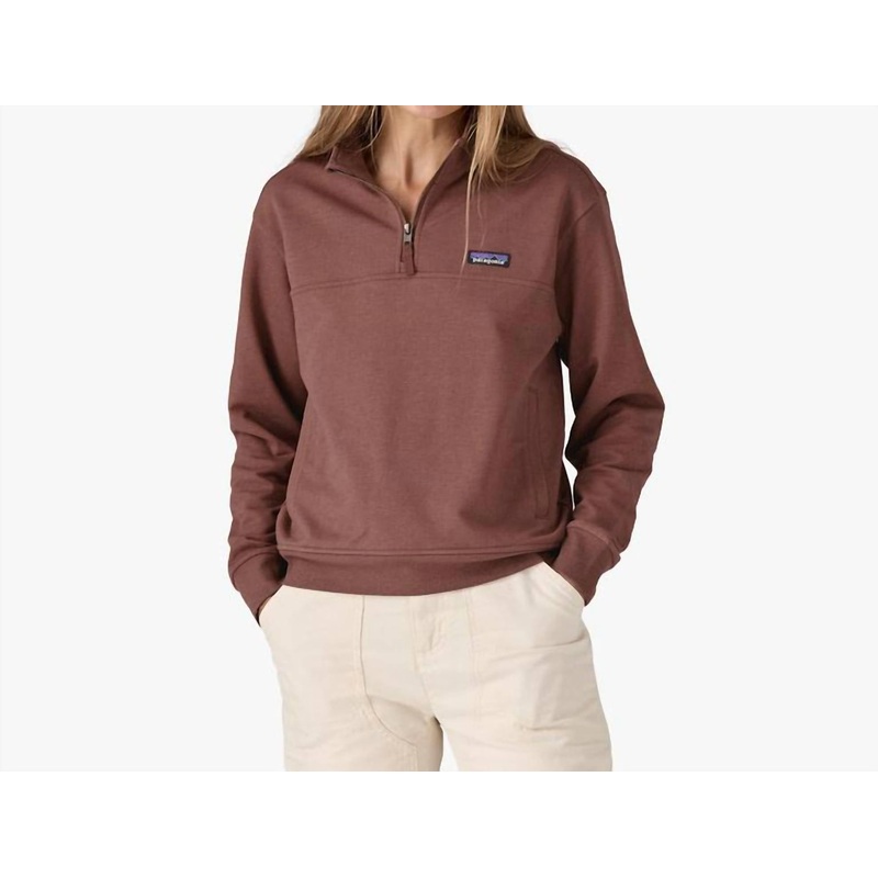 Ahnya Pullover Sweater In Dulse Mauve